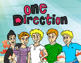 Dibujo One Direction 3 pintado por camgris
