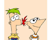 Dibujo Phineas y Ferb pintado por Andriy_123