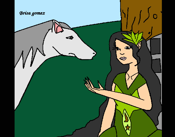 Princesa y caballo 1