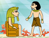 Dibujo Reyes egipcios pintado por danimau123