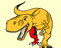 Dibujo de Tiranosaurios rex para colorear