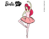 Dibujo Barbie bailarina de ballet pintado por mellito