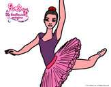 Dibujo Barbie en segundo arabesque pintado por Selenebeia
