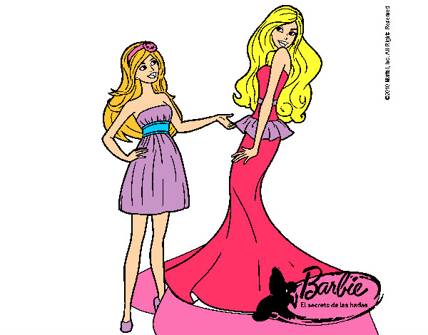 Barbie estrena vestido