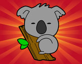 Dibujo Koala bebé pintado por Juliagm