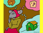 Dibujo La ratita presumida 4 pintado por macheli