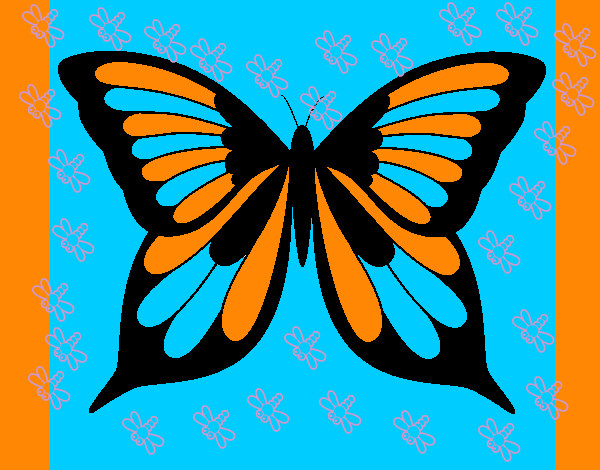 Dibujo Mariposa 8 pintado por alondra248