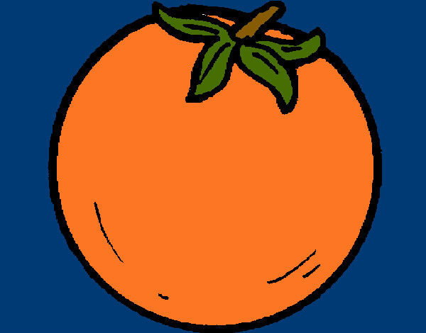 Dibujo naranjas pintado por DaniYPikin