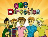 Dibujo One Direction 3 pintado por eider2003