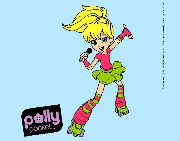 Dibujo Polly Pocket 2 pintado por crisgonza5