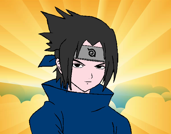 Sasuke enfadado