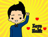 Dibujo Zayn Malik pintado por huertaliz