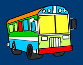 Dibujo Autobús del colegio pintado por Deymer