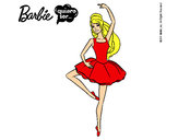 Dibujo Barbie bailarina de ballet pintado por LuliTFM