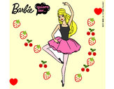 Dibujo Barbie bailarina de ballet pintado por ylza