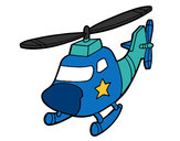 Dibujo Helicóptero con una estrella pintado por bryam