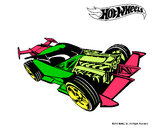 Dibujo Hot Wheels 9 pintado por rex654