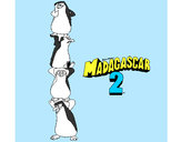 Dibujo Madagascar 2 Pingüinos pintado por manieti