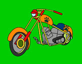 Dibujo Moto 1 pintado por cance
