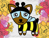 Dibujo Perro-abeja pintado por fanny3