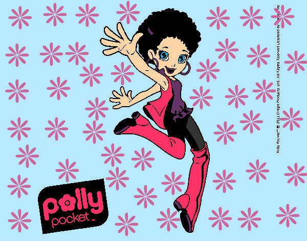 Dibujo Polly Pocket 11 pintado por espejo