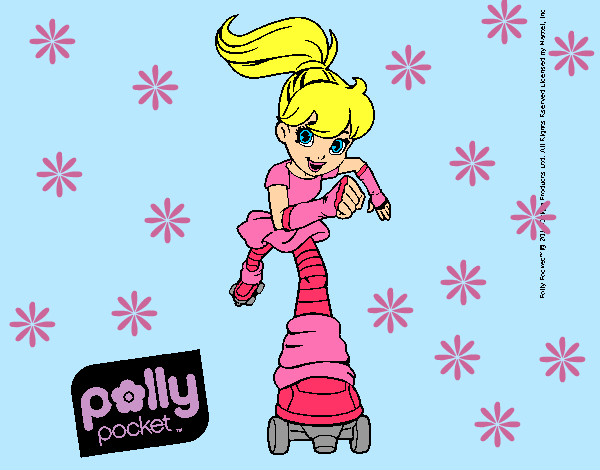 Dibujo Polly Pocket 18 pintado por espejo