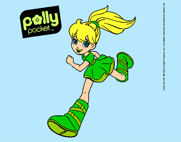 Dibujo Polly Pocket 8 pintado por espejo