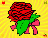 Dibujo Rosa, flor pintado por brenjacqui