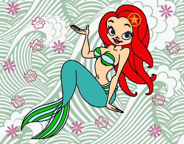 Dibujo Sirena sexy pintado por Chicle