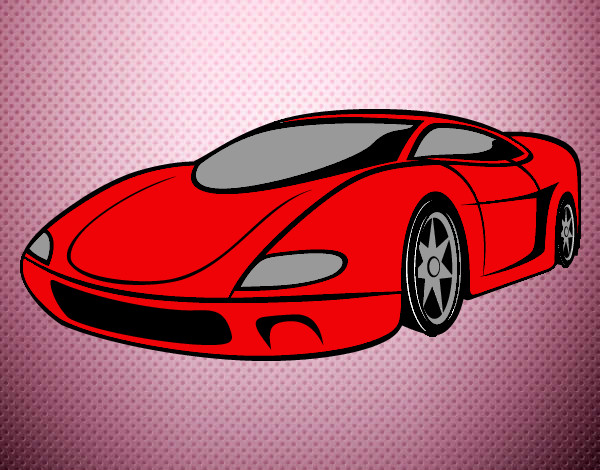 Dibujo Automóvil deportivo pintado por LIBARDO