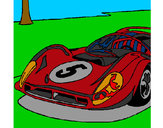 Dibujo Automóvil número 5 pintado por LIBARDO