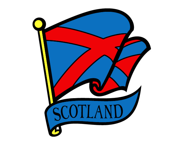 Dibujo Bandera de Escocia pintado por mechi72