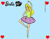 Dibujo Barbie bailarina de ballet pintado por brenjacqui