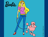 Dibujo Barbie con look moderno pintado por DiamondIre