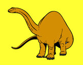 Dibujo Braquiosaurio II pintado por kluis