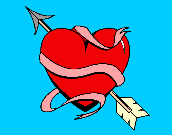 Corazón con flecha III