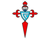 Dibujo Escudo del Real Club Celta de Vigo pintado por Dibujante9