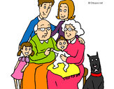 Dibujo Familia pintado por danyx 
