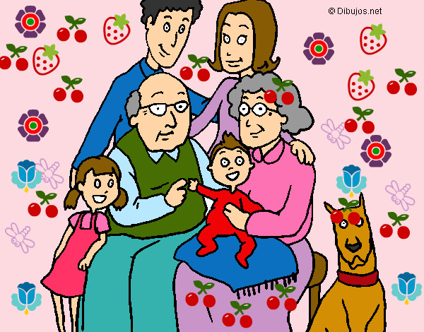 Dibujo Familia pintado por ironx741