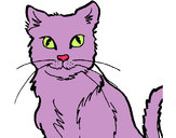 Dibujo Gato pintado por lilima