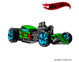 Dibujo Hot Wheels 10 pintado por napito