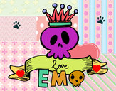 Dibujo Love Emo pintado por sofixDD