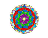 Dibujo Mandala 1 pintado por BelenDarky