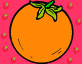 Dibujo naranjas pintado por violartina