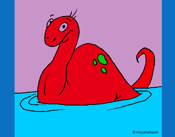 Dibujo Novia del monstruo del lago nes pintado por nayu