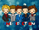 Dibujo One direction pintado por Felipe1D