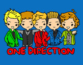 Dibujo One direction pintado por ilariannis