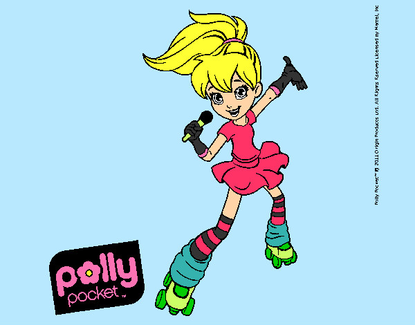 Dibujo Polly Pocket 2 pintado por hapiest