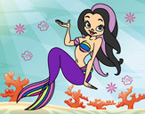 Dibujo Sirena sexy pintado por natxim