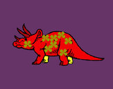 Dibujo Triceratops pintado por kevinmat